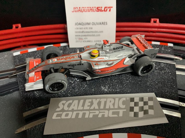 scalextric compact f1 mclaren #22 exclusivo de circuito